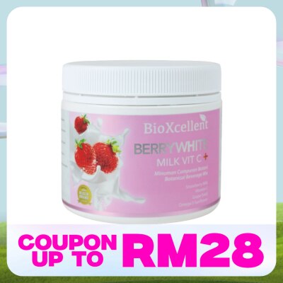 BIOXCELLENT Berry White Milk VIT C+ 300grams&nbsp;