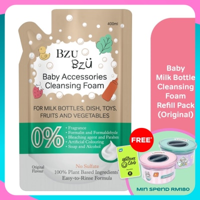 BZU BZU Baby Accessories Cleansing Form Ori Refill 400ml