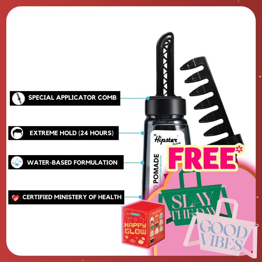 H2O Pomade 260ML. Easy To Apply & Extreme Hold.