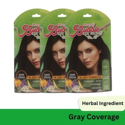 MOON 17 - Bubble Hair Color Dark Cocoa 3's