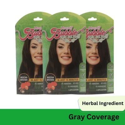 MOON 17 - Bubble Hair Color Brown 3s