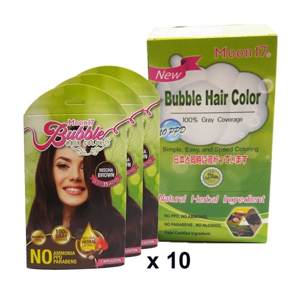 BUBBLE HAIR COLOR BROWN 10S