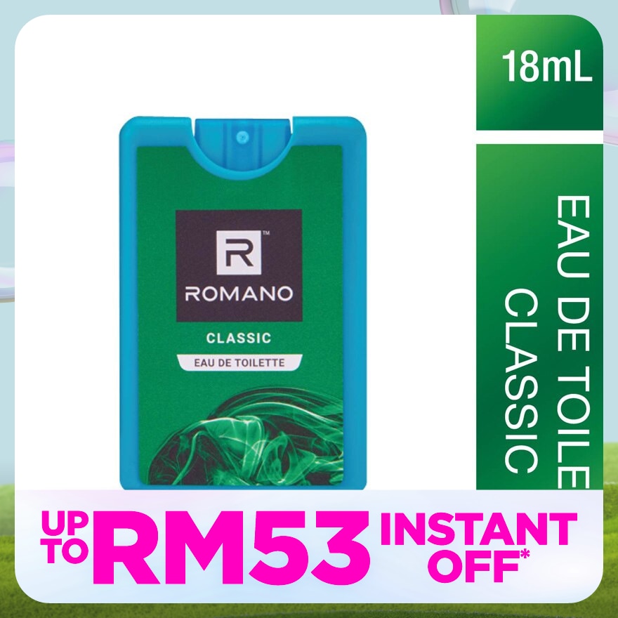 Pocket Eau De Toilette Classic 18ml