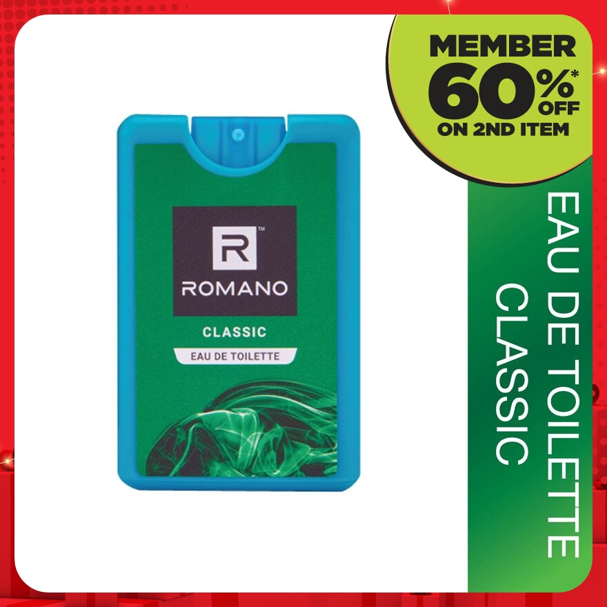 Pocket Eau De Toilette Classic 18ml