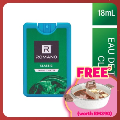ROMANO Pocket Eau De Toilette Classic 18ml