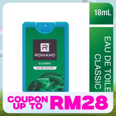 ROMANO Pocket Eau De Toilette Classic 18ml