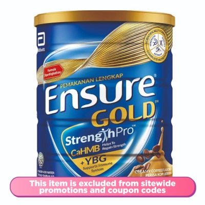 ENSURE Gold Coffee Ybg Adult Milk Powder 800g