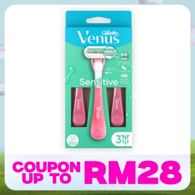 GILLETTE VENUS Venus Sensitive Shaving Hair 3s