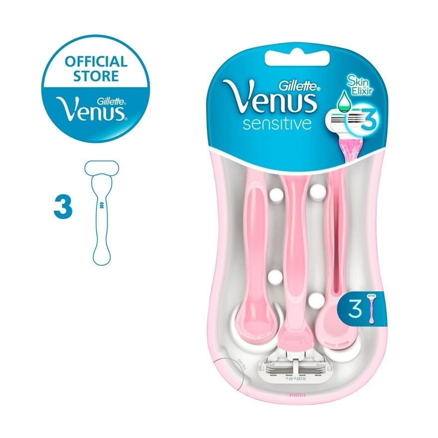 Venus Sensitive Disposable 3s