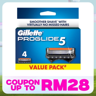 GILLETTE Fusion5 Proglide Refill 4s