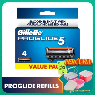 GILLETTE - Fusion5 Proglide Refill 4s