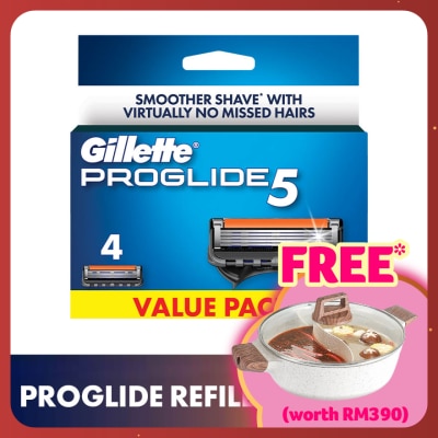 GILLETTE Fusion5 Proglide Refill 4s
