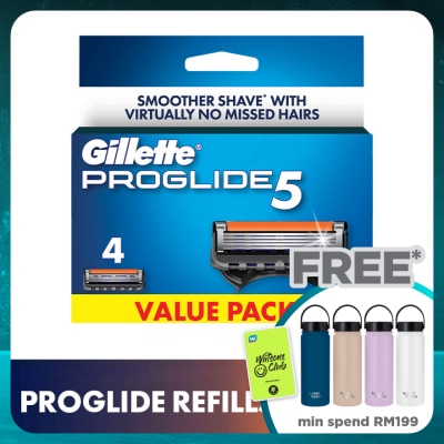 GILLETTE Fusion5 Proglide Refill 4s