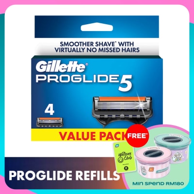 GILLETTE Fusion5 Proglide Refill 4s