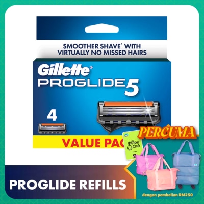 GILLETTE - Fusion5 Proglide Refill 4s
