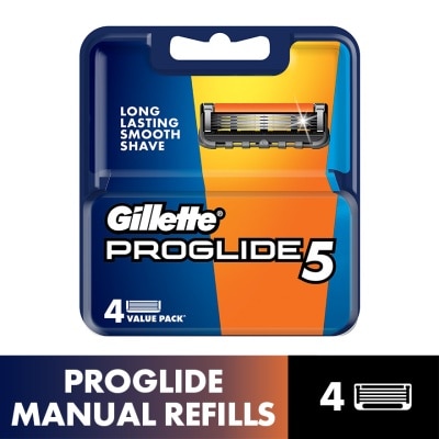 GILLETTE Fusion5 Proglide Refill 4's