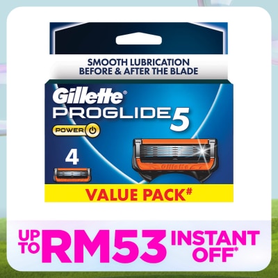 GILLETTE Fusion5 Proglide Power Refill 4s