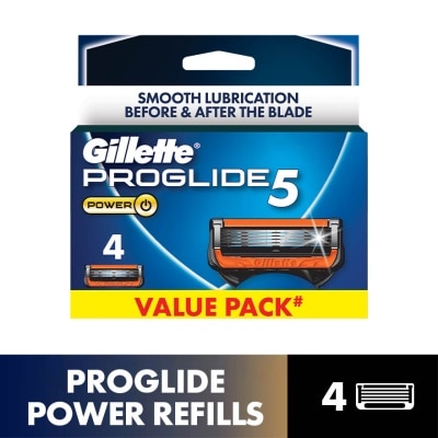 GILLETTE Fusion5 Proglide Power Refill 4s