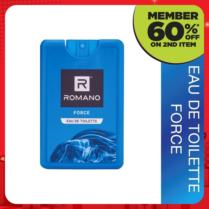 Pocket Eau De Toilette Force 18ml