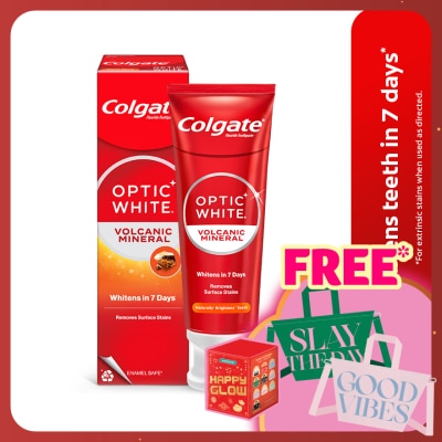 COLGATE Colgate Optic White Volcanic Whitening Toothpaste 100g