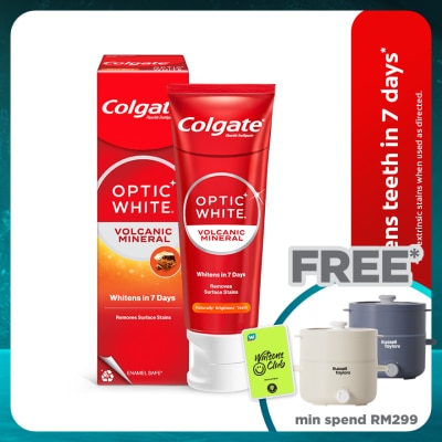 COLGATE Colgate Optic White Volcanic Whitening Toothpaste 100g