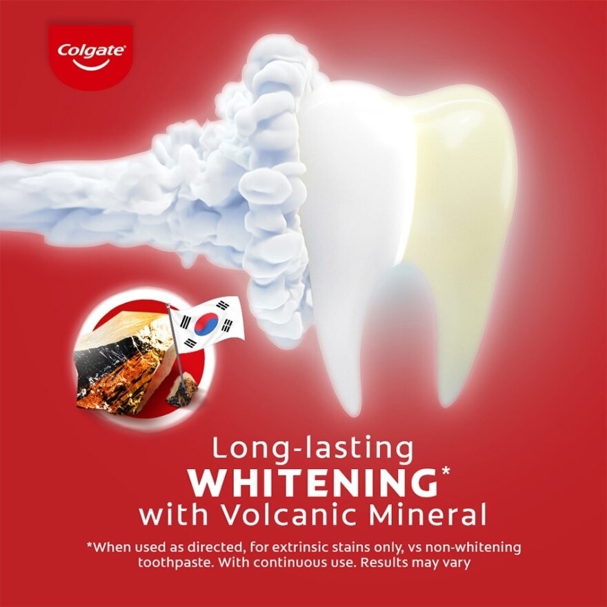 Optic White Volcanic Toothpaste 100g