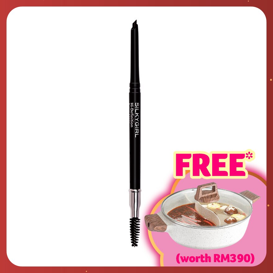 SILKYGIRL Hi-Definition Brow Liner 01 Soft Black 1pc