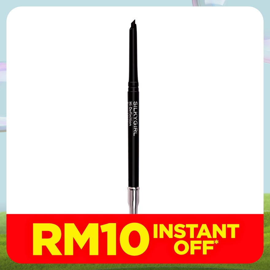 SILKYGIRL Hi-Definition Brow Liner 01 Soft Black 1pc