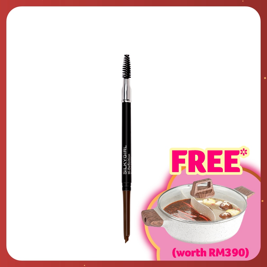 SILKYGIRL Hi-Definition Brow Liner 02 Dark Brown 1pc