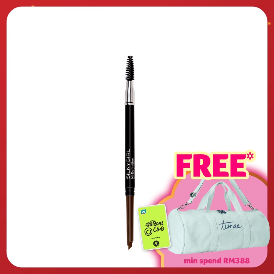 SILKYGIRL Hi-Definition Brow Liner 02 Dark Brown 1pc