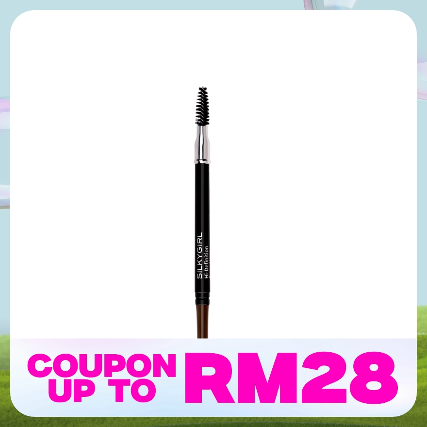 SILKYGIRL Hi-Definition Brow Liner 02 Dark Brown 1pc