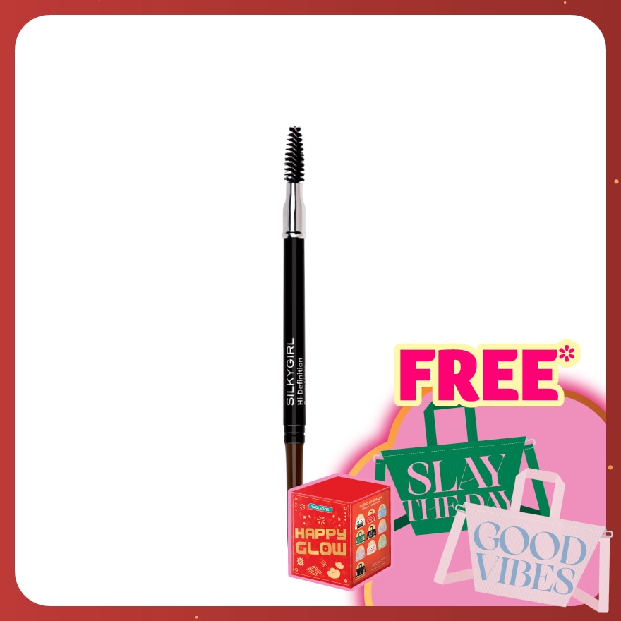 SILKYGIRL Hi-Definition Brow Liner 02 Dark Brown 1pc
