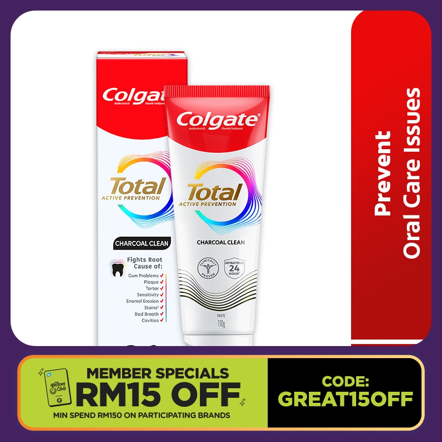 Total Charcoal Clean Toothpaste 150g