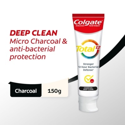 COLGATE Total Charcoal Deep Clean Toothpaste 150g