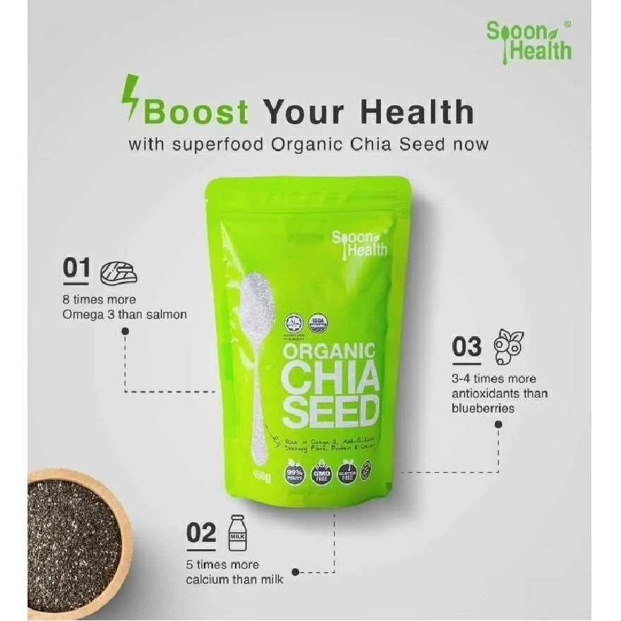 Organic Chia Seed 450g