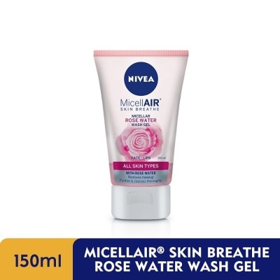 NIVEA MicellAIR Rose Water Wash Gel 150ml