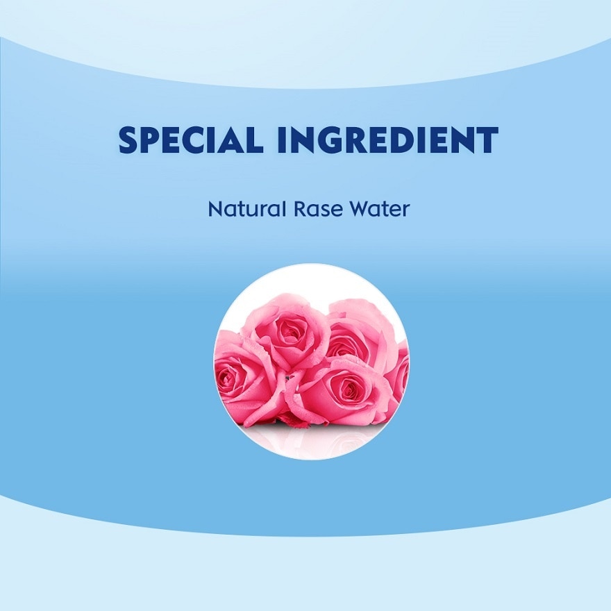 3 In 1 Rose Care Cleansing Wipes 25s