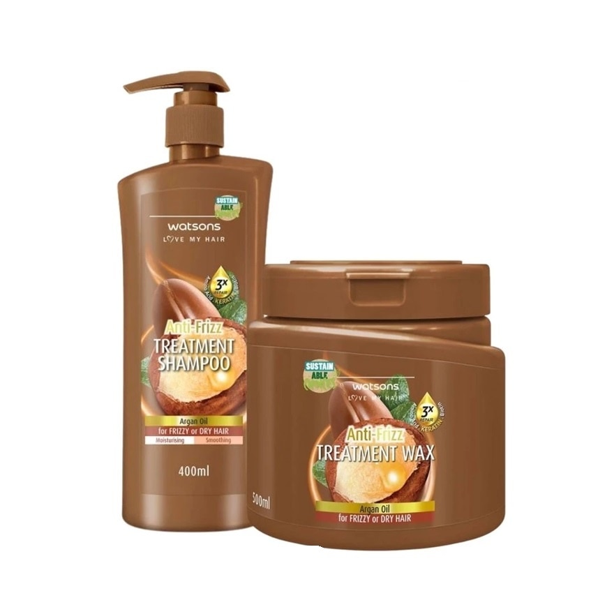 Argan Anti-Frizz Treatment Shampoo 400ml