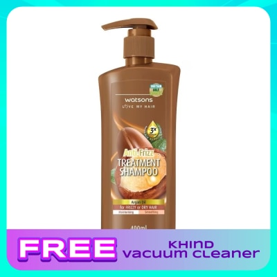 WATSONS Argan Anti-Frizz Treatment Shampoo 400ml
