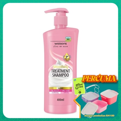 WATSONS - Yoghurt Smoothing Treatment Shampoo 400ml