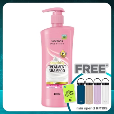 WATSONS Yoghurt Smoothing Treatment Shampoo 400ml