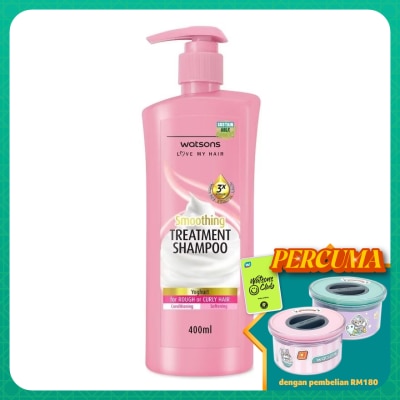 WATSONS Yoghurt Smoothing Treatment Shampoo 400ml