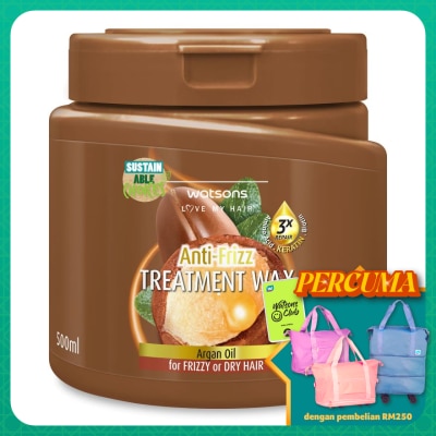 WATSONS - Argan Oil Treatment Wax 500ml