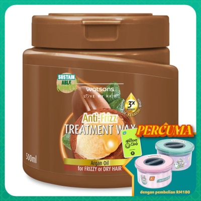 WATSONS Argan Oil Treatment Wax 500ml