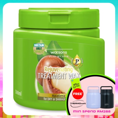 WATSONS - Macadamia Treatment Wax 500ml