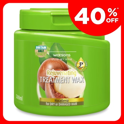 WATSONS Macadamia Treatment Wax 500ml