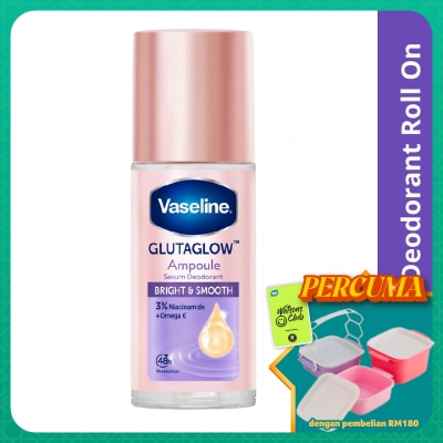 VASELINE - Deo Roll On Bright & Smooth 45ml