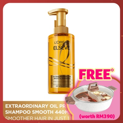 L'OREAL PARIS ELSEVE Extraordinary Shampoo Smooth 440ml