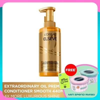 L'OREAL PARIS ELSEVE Extraordinary Conditioner Smooth 440ml