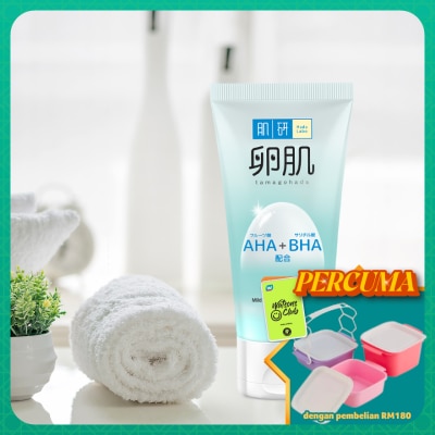 HADA LABO - AHA+BHA Oil Control Face Wash 130G